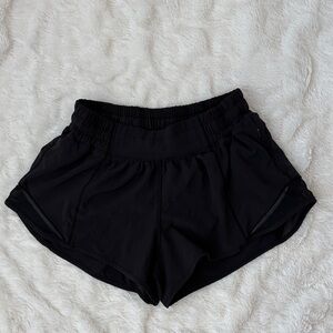 Lululemon Women’s Black Athletic Shorts Size 4 | Like New
